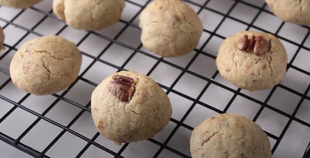 Biscoito de Nozes amanteigado