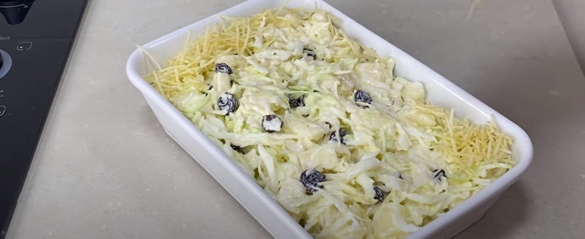 Salada de Repolho com Abacaxi