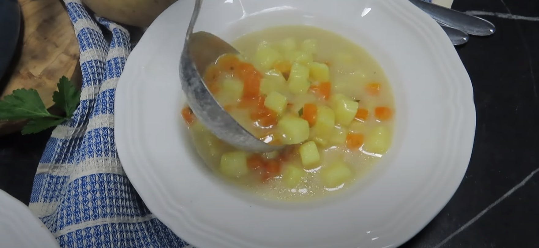 Sopa de Batata Cremosa