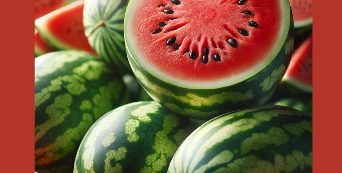 Como saber se a melancia está boa?