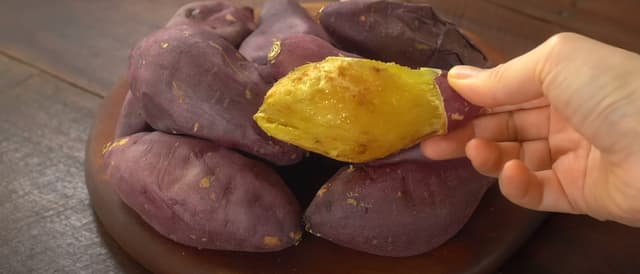 Batata Doce Gochujang coreana