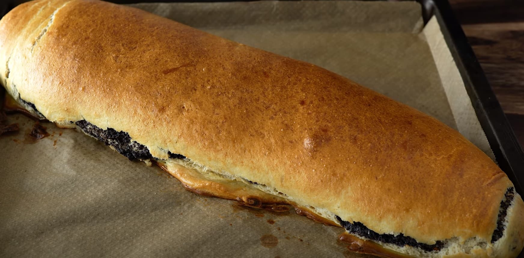 Pão de chocolate e massa branca