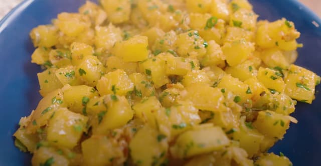 Abóbora Cozida com Salsinha