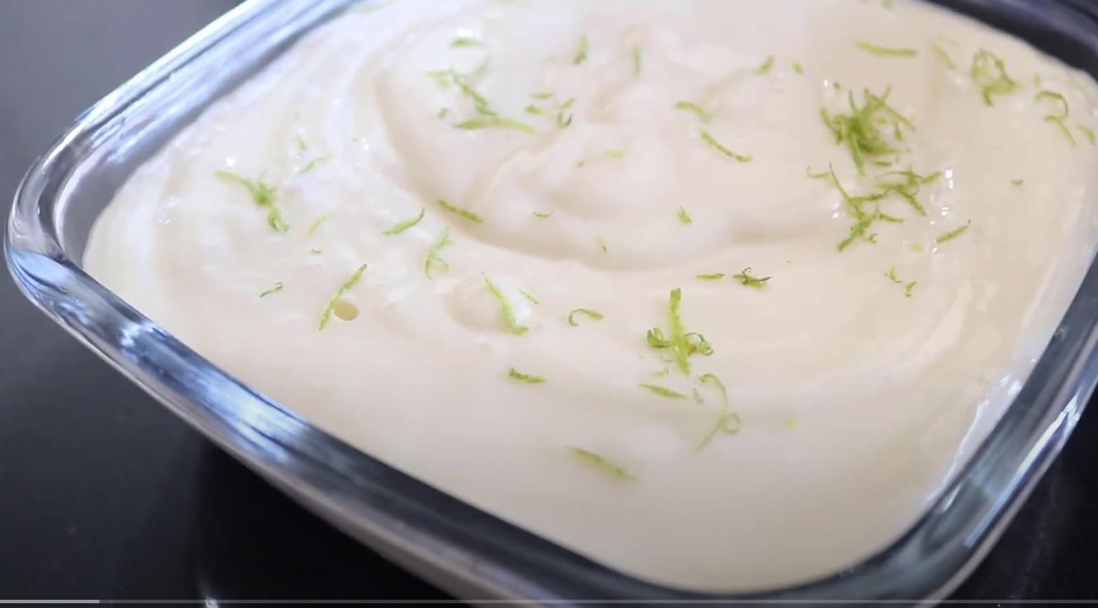 Mousse de Limão de Iogurte sem Leite Condensado