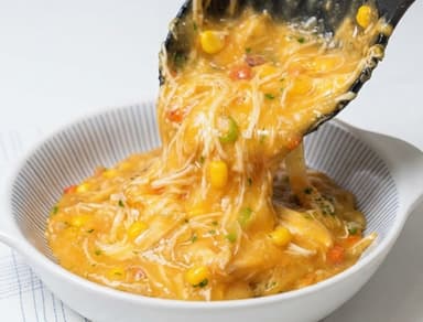 Caldo de Mandioca com Frango