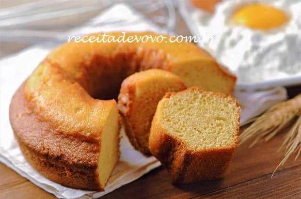 Bolo simples e fofinho - Receita de Vovó